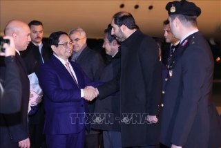 Thủ tướng Phạm Minh Chính tới Ankara, bắt đầu thăm chính thức Thổ Nhĩ Kỳ