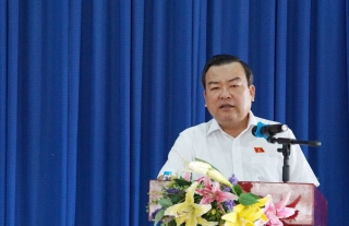Trưởng Đoàn ĐBQH Phạm Hùng Thái: Tiếp xúc cử tri thị xã Hoà Thành