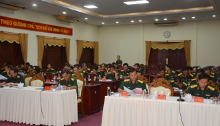Đảng ủy Quân sự tỉnh: Giao ban chuyên đề năm 2023