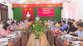 Hòa Thành: Hội nghị BCH Đảng bộ thị xã lần thứ 15