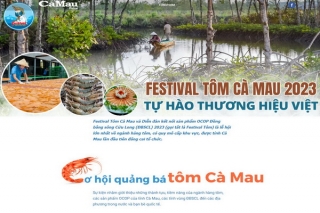 Festival Tôm Cà Mau 2023 - Tự hào thương hiệu Việt