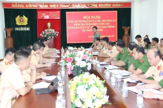 Cục Cảnh sát giao thông: Kiểm tra toàn diện công tác bảo đảm trật tự, an toàn giao thông trên địa bàn tỉnh Tây Ninh