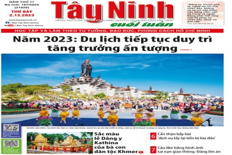 Điểm báo in Tây Ninh ngày 02.12.2023