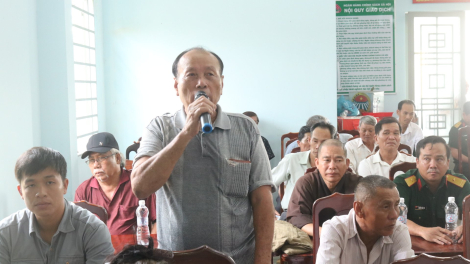 Đại biểu Quốc hội đơn vị tỉnh: Tiếp xúc cử tri huyện Gò Dầu