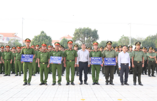 Công an tỉnh Tây Ninh: Ra quân tấn công, trấn áp tội phạm dịp Tết Nguyên đán 2024