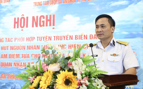 Bộ Tư lệnh Vùng 2 Hải quân: Sơ kết công tác phối hợp tuyên truyền biển, đảo