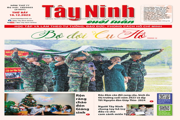 Điểm báo in Tây Ninh ngày 16.12.2023