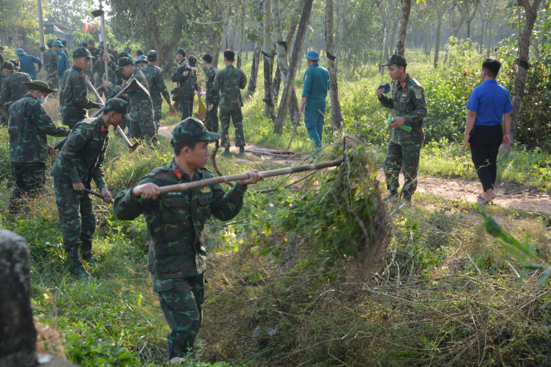 Châu Thành: Ra quân làm công tác dân vận đợt II năm 2023