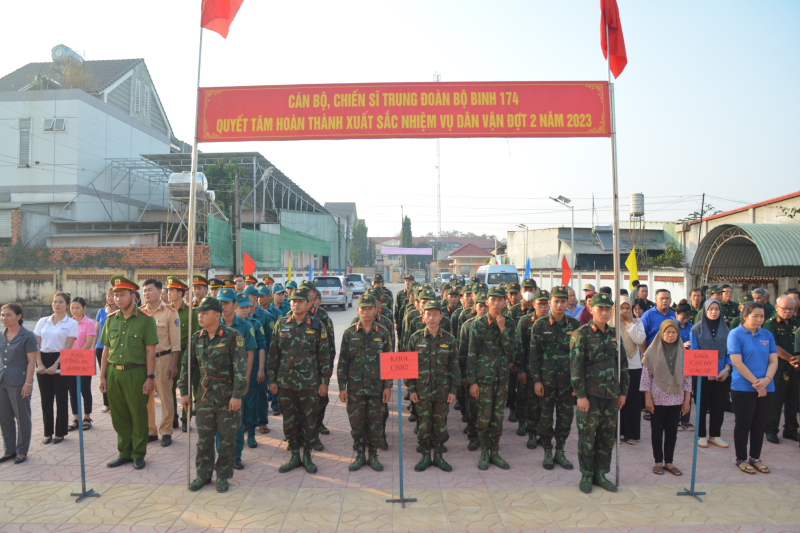 Các địa phương ra quân làm công tác dân vận đợt II năm 2023