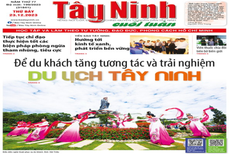 Điểm báo in Tây Ninh ngày 23.12.2023
