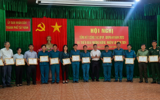 TP. Tây Ninh: Tổng kết công tác quốc phòng địa phương, giáo dục quốc phòng và an ninh