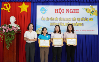 Hội LHPN Thành phố Tây Ninh, huyện Bến Cầu thực hiện có hiệu quả các phong trào thi đua năm 2023