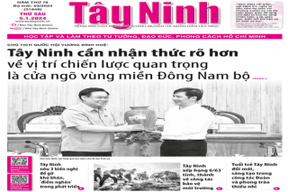 Điểm báo in Tây Ninh ngày 05.01.2024