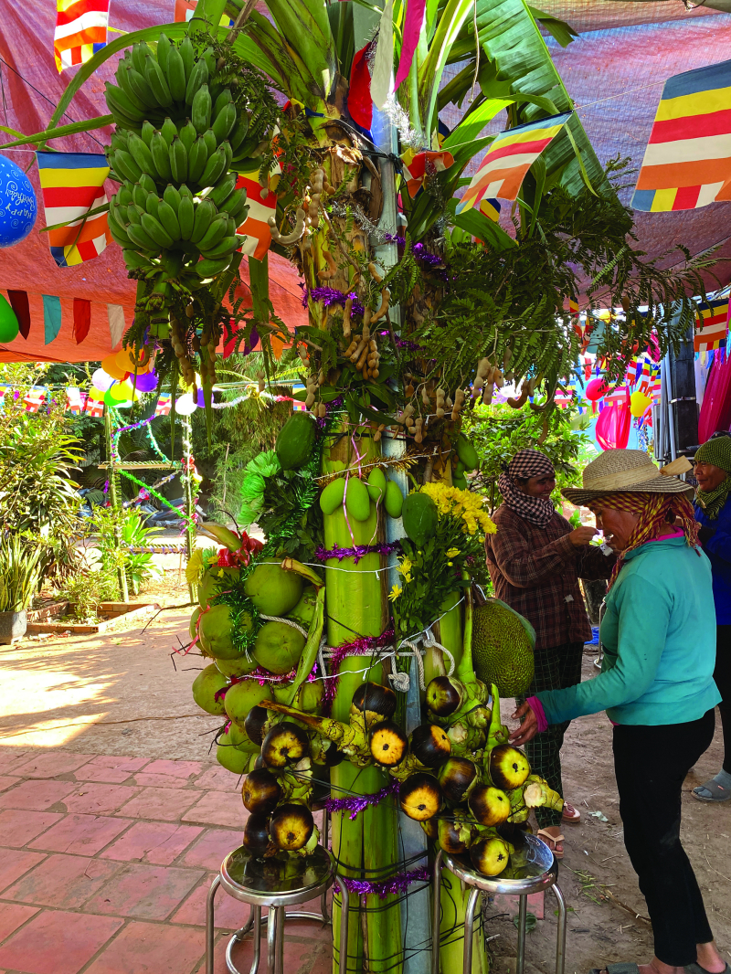 Lễ cúng lúa mới của đồng bào Khmer