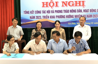 Hội Nông dân huyện Gò Dầu: Nâng cao hiệu quả các phong trào thi đua