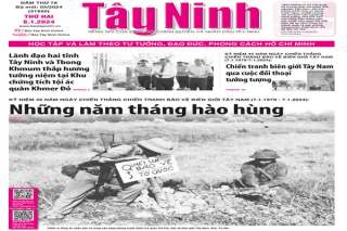 Điểm báo in Tây Ninh ngày 08.01.2024