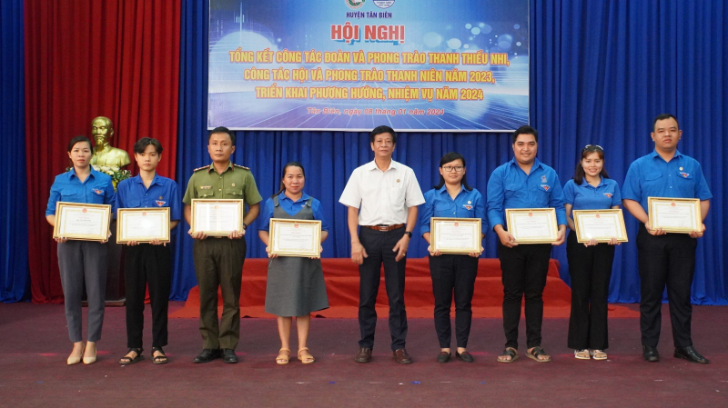 Tân Biên: Công tác Đoàn - Hội và phong trào thanh thiếu nhi đạt nhiều kết quả tích cực