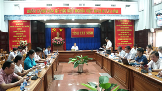Ban chỉ đạo cải cách hành chính tỉnh Tây Ninh họp phiên thứ nhất