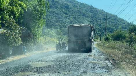 UBND tỉnh: Giao sở giao thông vận tải sửa chữa đường vành đai núi Bà Đen
