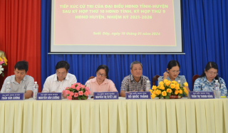 Cử tri xã Suối Dây, huyện Tân Châu: Đề nghị đưa việc khám bệnh Đông y về tuyến xã