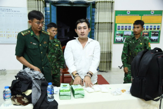 Tây Ninh: Bắt giữ đối tượng vận chuyển 2,3 kg ma túy qua biên giới