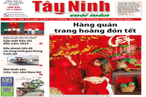 Điểm báo in Tây Ninh ngày 13.01.2024