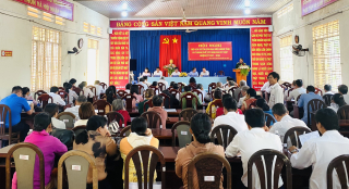 Chủ tịch UBND tỉnh Nguyễn Thanh Ngọc tiếp xúc cử tri Thạnh Tân