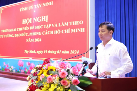 Mỗi tổ chức lựa chọn ít nhất 2, cá nhân ít nhất 1 phần việc cụ thể để thực hiện gắn với nội dung Chuyên đề năm 2024