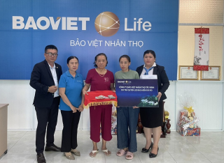 Bảo Việt Nhân thọ Tây Ninh chi trả quyền lợi bảo hiểm cho khách hàng