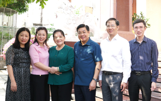 Lãnh đạo Tỉnh uỷ Bắc Giang thăm, chúc tết các đồng chí nguyên lãnh đạo Tỉnh uỷ Tây Ninh