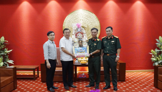 Lãnh đạo tỉnh Tây Ninh thăm, chúc Tết các đơn vị lực lượng vũ trang tại Thành phố Hồ Chí Minh