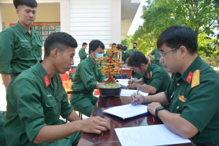 Huyện Châu Thành: Đón tiếp 192 quân nhân hoàn thành nghĩa vụ quân sự về địa phương