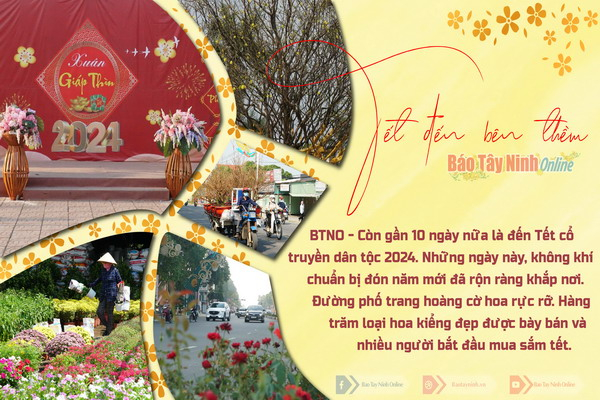 Tết đến bên thềm