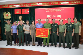 Khối thi đua Nội chính Tây Ninh: Tổng kết công tác thi đua, khen thưởng năm 2023