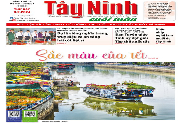 Điểm báo in Tây Ninh ngày 03.2.2024