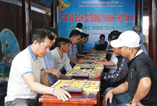 TP. Tây Ninh: Tổ chức Giải vô địch cờ tướng mừng Đảng, mừng Xuân Giáp Thìn