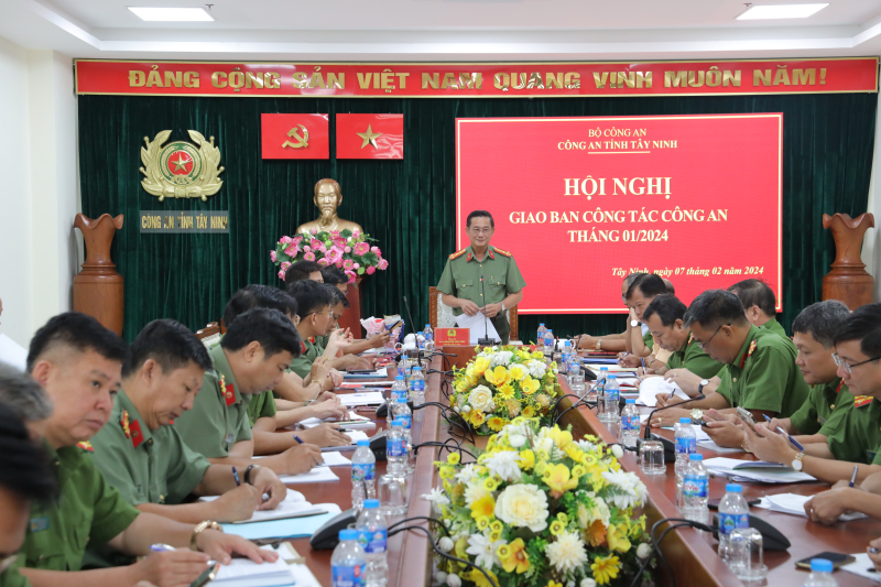 Công an Tây Ninh: Tăng cường đấu tranh với các hành vi vi phạm pháp luật