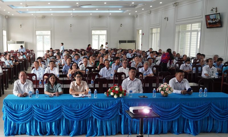 TP. Tây Ninh: Họp mặt bí thư chi bộ, trưởng ban công tác Mặt trận, trưởng ấp, khu phố