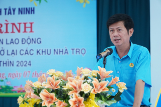 LĐLĐ Tây Ninh tổ chức chương trình “Tết không xa nhà”