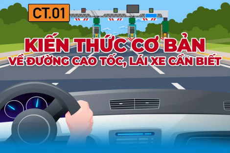 Kiến thức cơ bản về đường cao tốc, lái xe cần biết