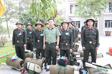 Công an Tây Ninh: Tiếp nhận 350 công dân thực hiện nghĩa vụ Công an Nhân dân