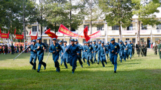 Các đơn vị lực lượng vũ trang hưởng ứng ngày Chạy thể thao CISM