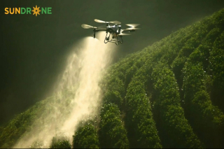 Máy bay nông nghiệp phun thuốc trừ sâu chất lượng tại SunDrone