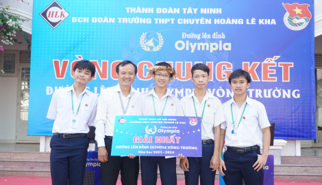 Chung kết “Đường lên đỉnh Olympia” trường THPT Chuyên Hoàng Lê Kha