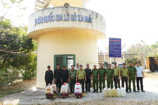 Công an Tây Ninh: Kiểm tra công tác phòng cháy, chữa cháy rừng