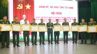 Bộ CHQS Tây Ninh: Kỷ niệm 78 năm ngày truyền thống lực lượng vũ trang tỉnh