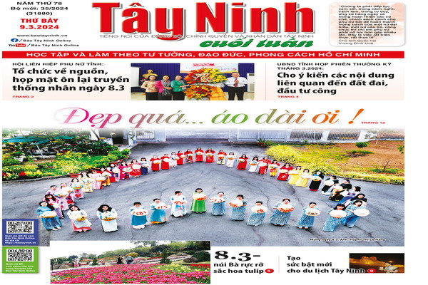 Điểm báo in Tây Ninh ngày 09.3.2024