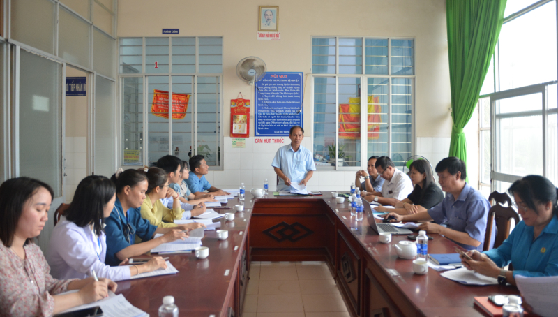 HĐND huyện Tân Châu: Khảo sát công tác khám, chữa bệnh bảo hiểm y tế