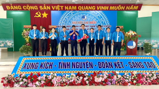 Tân Biên: Đại hội điểm Hội Liên hiệp Thanh niên Việt Nam xã Tân Phong nhiệm kỳ 2024-2029
