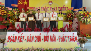 Đại hội điểm Mặt trận Tổ quốc Việt Nam thị trấn Tân Biên, nhiệm kỳ 2024 – 2029